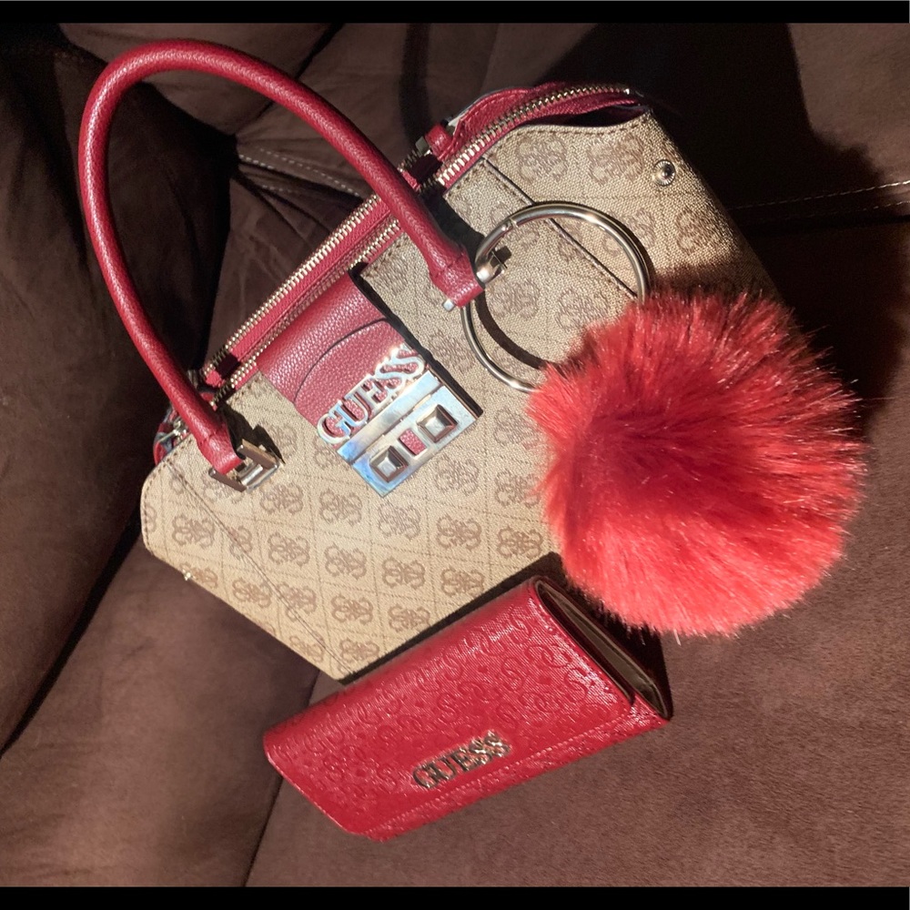 GUESS? Hand bag & wallet